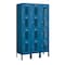 Salsbury Industries 4 Tier Vented Locker, 36"Wx66"Hx15"D, 12 Door, Blue, Unassembled 74355BL-U - alternate 1